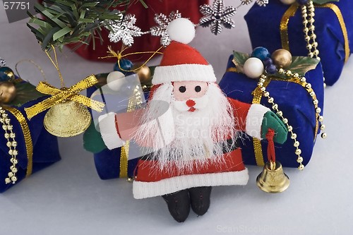 Image of Santa Cluas and Gifts