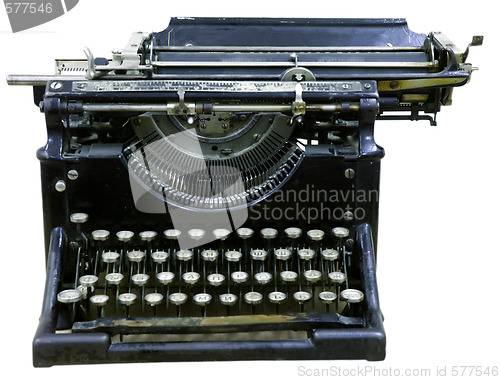 Image of Old Vintage Typewriter