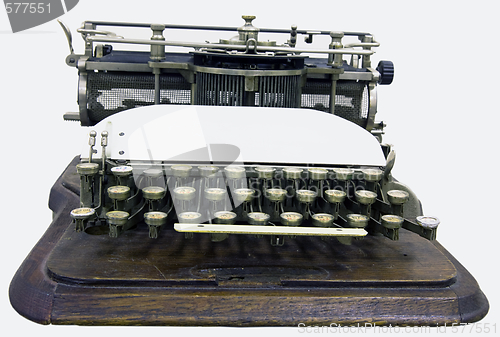 Image of Old Vintage Typewriter