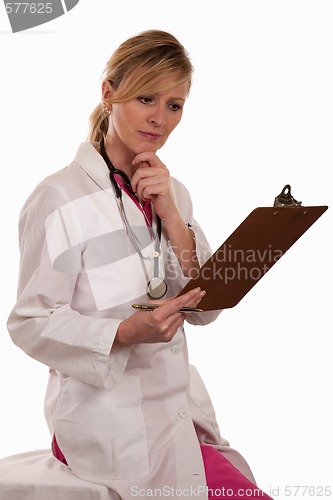 Image of Concerned doctor