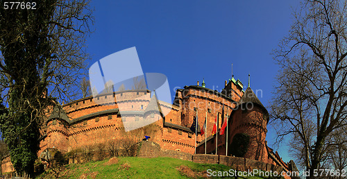 Image of haut Koenigsbourg castle