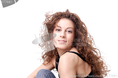 Image of happy young woman