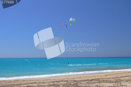 Image of kite boarder