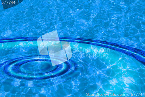 Image of water ripples background