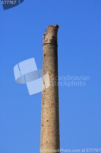 Image of old factory chimney 