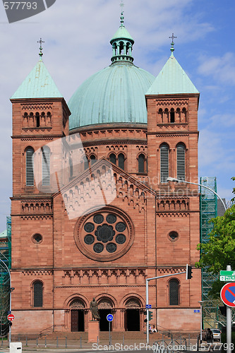 Image of church in Strasbourg