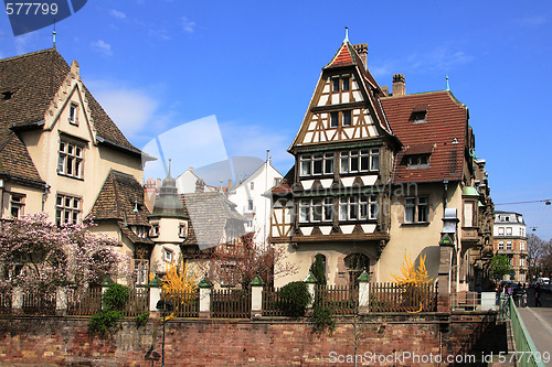 Image of Colorful houses of Strasbourg