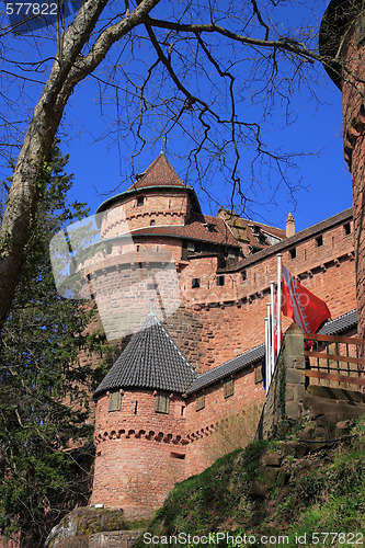 Image of haut Koenigsbourg castle