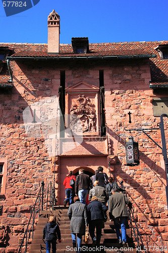 Image of haut Koenigsbourg castle