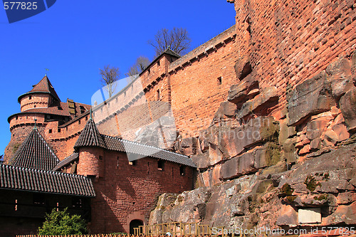 Image of haut Koenigsbourg castle