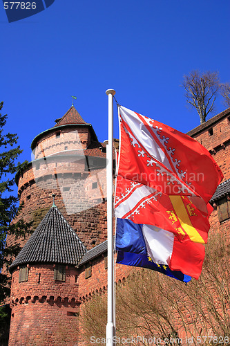 Image of haut Koenigsbourg castle