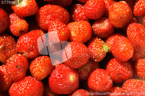 Image of strawberries background