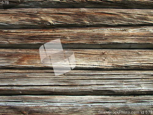 Image of Old wooden wall