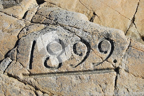 Image of Ancient Sea Level Mark.
