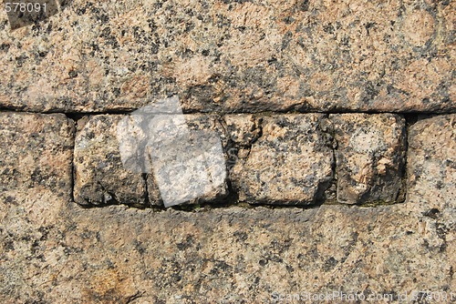 Image of Small Plug in Ancient Granite Wall