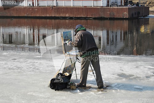 Image of Dangerous Spring Painting