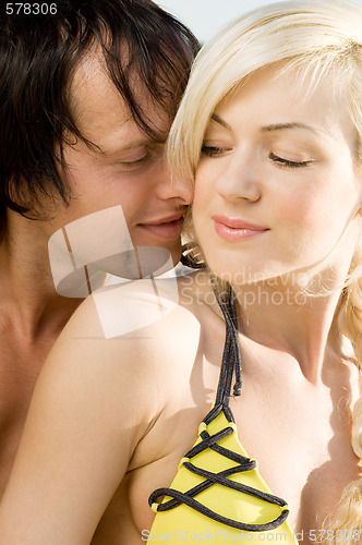 Image of Couple on the beach