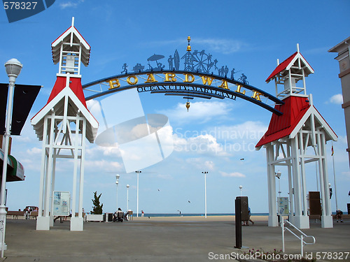 Image of ocean city boardwalk 