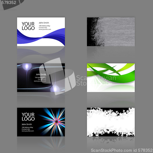 Image of Business Cards Assortment