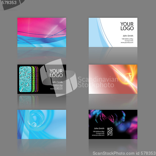 Image of Business Cards Assortment