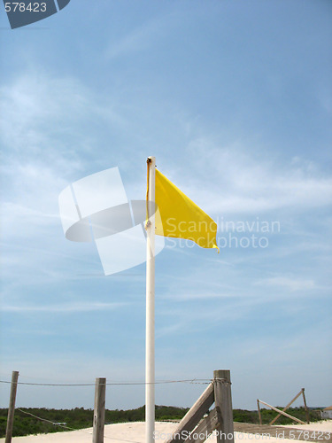 Image of Yellow Caution Flag