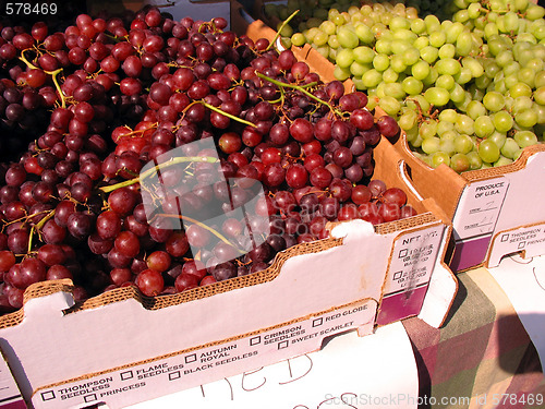 Image of fresh grapes