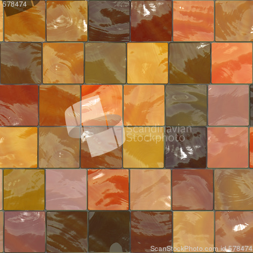 Image of bathroom tiles