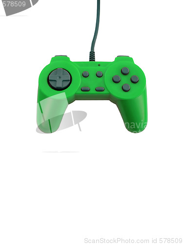 Image of gamepad with clipping path 