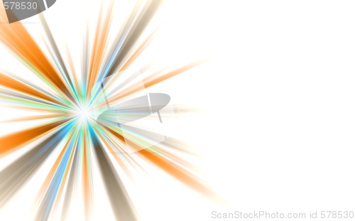 Image of Abstract Burst