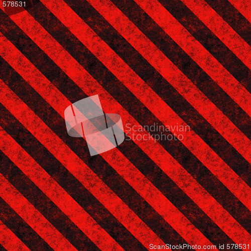Image of Red Hazard Stripes