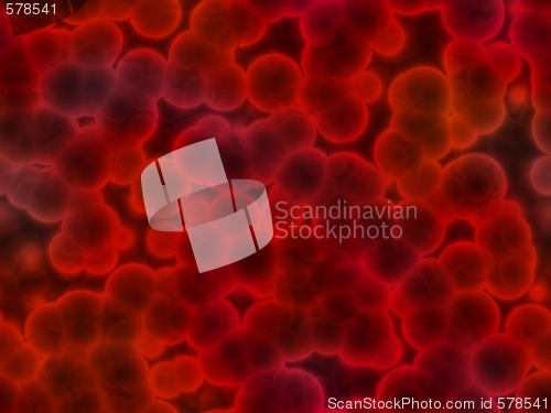 Image of 3d red cells
