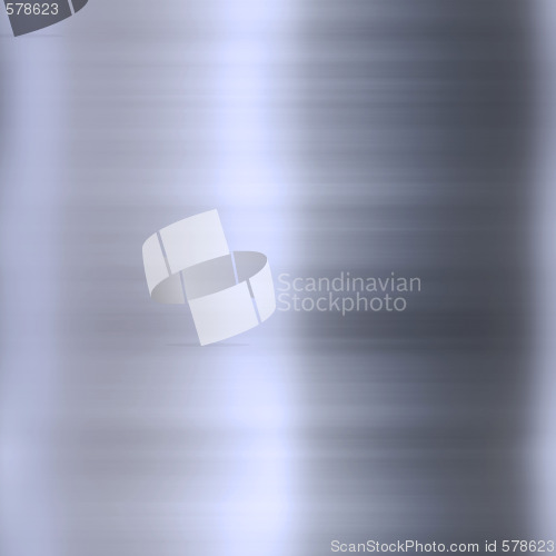 Image of Shiny Blue Brushed Aluminum