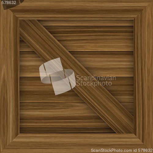 Image of Wood Cargo Crate