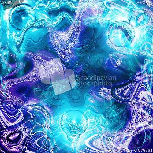 Image of Aqua Abstract Energy