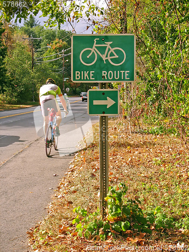 Image of bike route