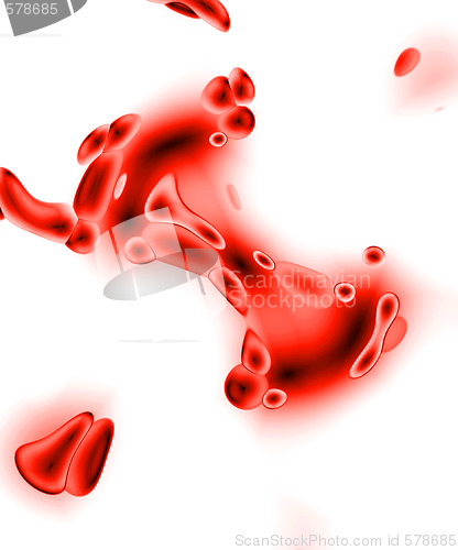 Image of 3d Red Blood Cells