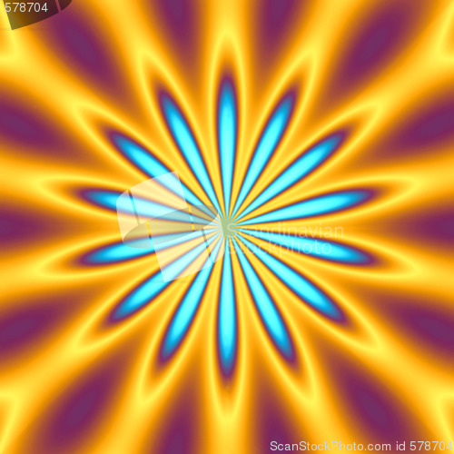 Image of retro starburst