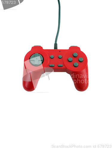 Image of game controller w clipping path 