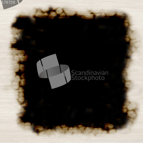 Image of Burnt Paper Frame