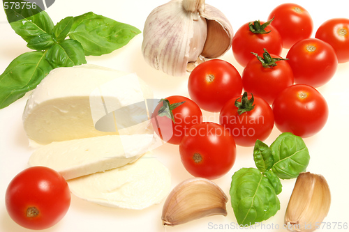 Image of Salad ingredients