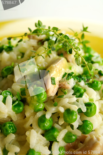 Image of Chicken And Pea Risotto