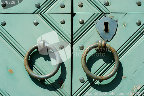 Image of Old gates with handles