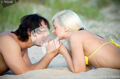 Image of Sensual couple