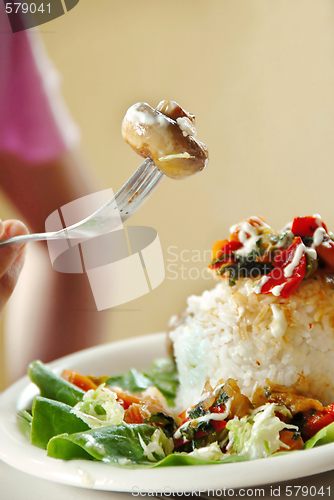 Image of Appetizing mushroom