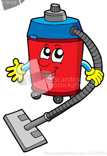 Image of Cute vacuum cleaner