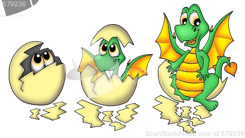 Image of Egg and dragon