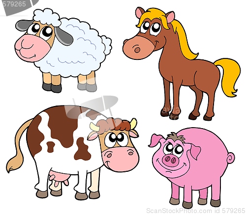 Image of Farm animals collection