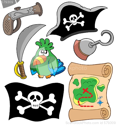 Image of Pirate equipment collection