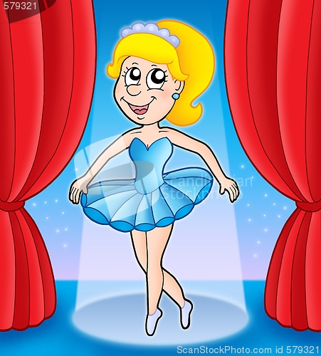 Image of Beautiful ballerina
