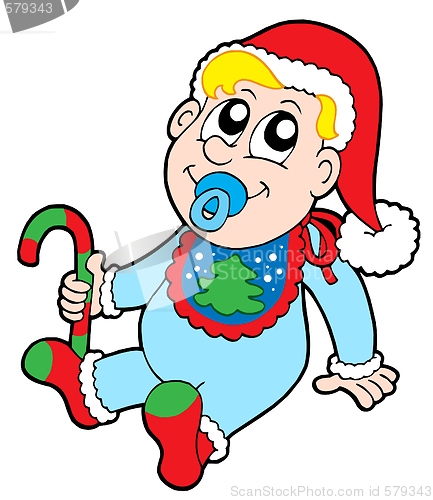 Image of Christmas baby